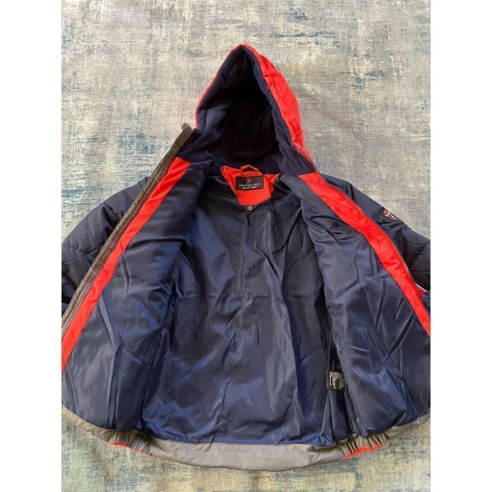 NWT! Protection System Quilted Color Block Hooded Bubble Jacket 14 / 16 - Picture 3 of 8
